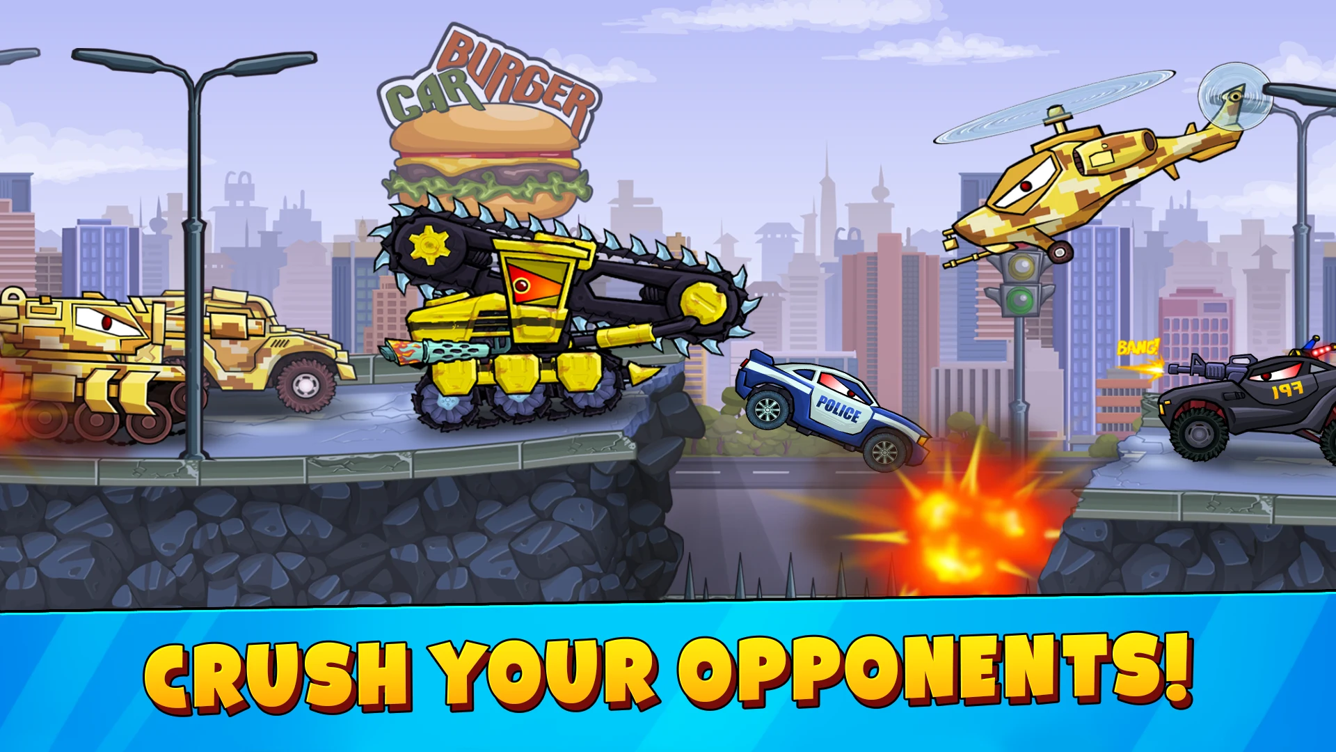 Car Eats Car 3 Survival Racing screenshot